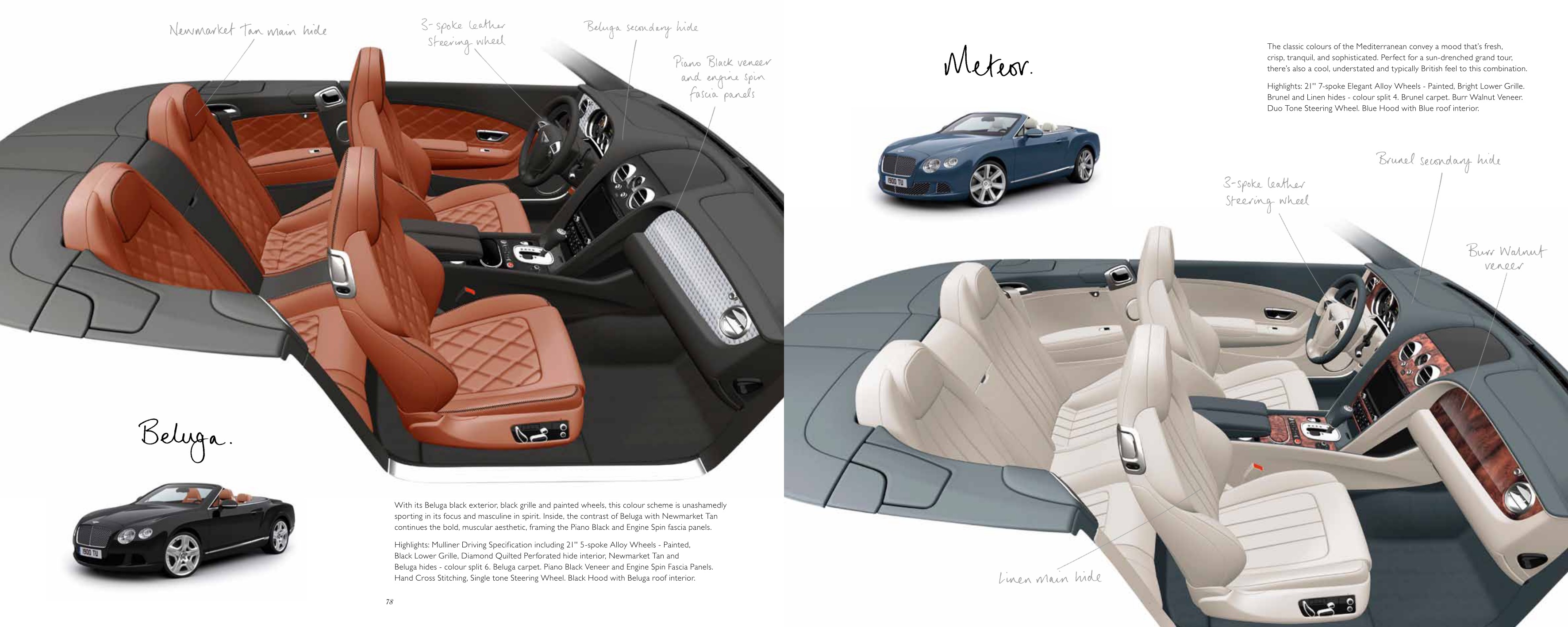 2012 Bentley Continental GTC Brochure Page 40